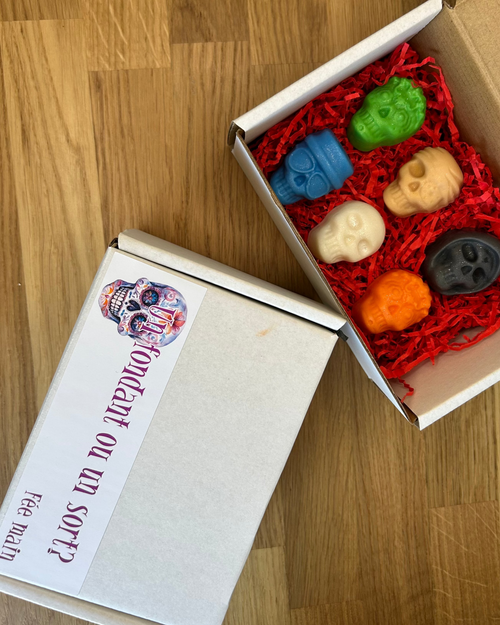 Box Halloween – 6 Fondants - 80 g