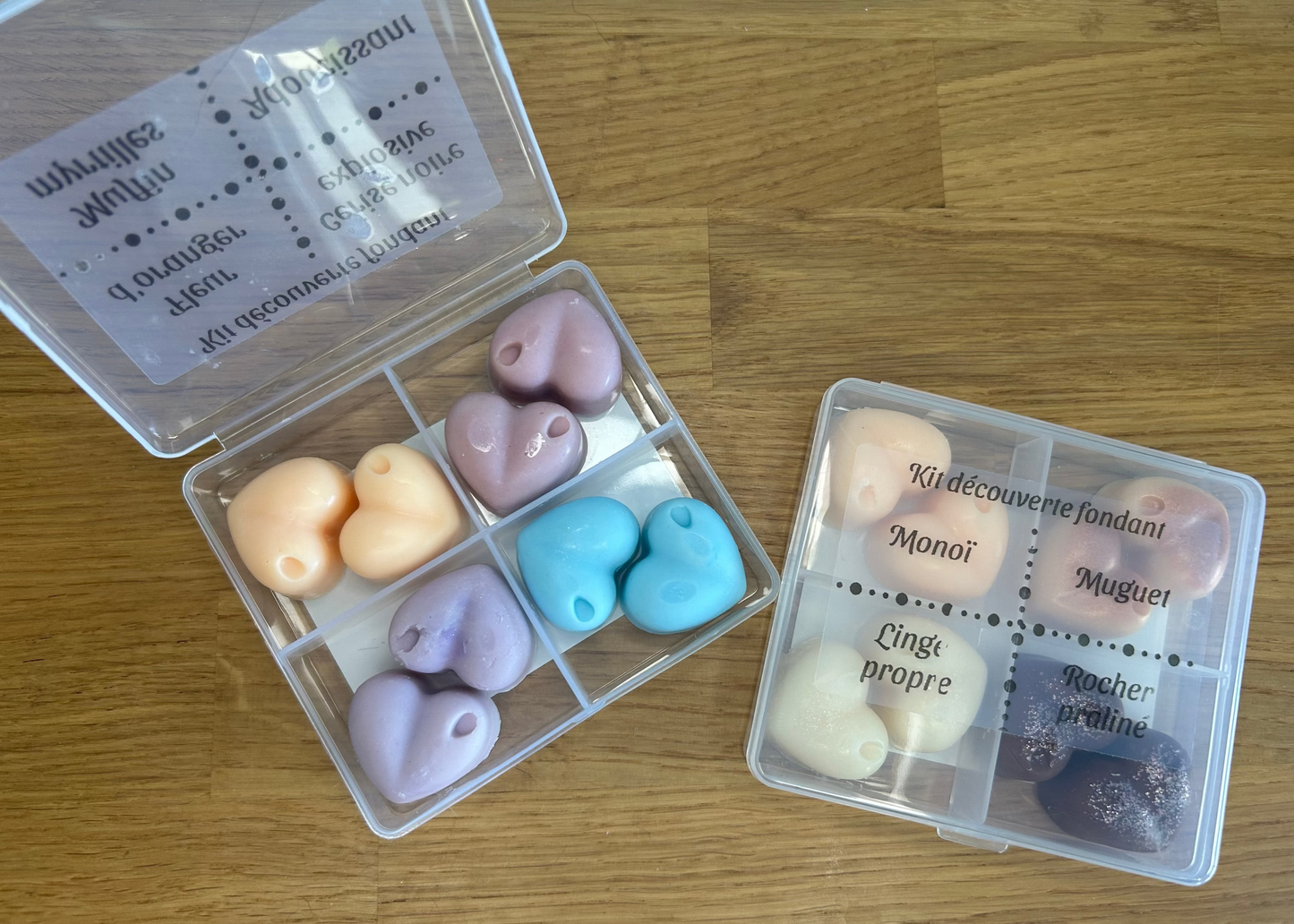 Kit découverte de 8 fondants parfumés