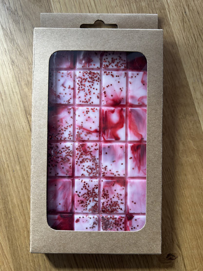 Tablette de Noel de fondant bougie